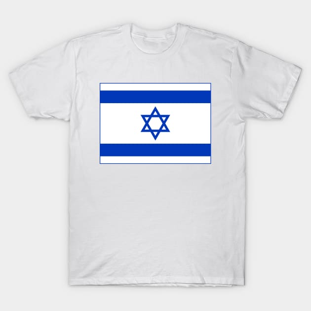 Flag of Israel T-Shirt by COUNTRY FLAGS